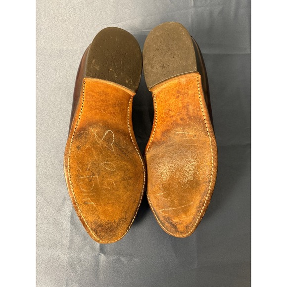 Vintage‎ Johnston & Murphy Brown Tassel Loafers 10.5 Good Condition - Picture 7 of 7